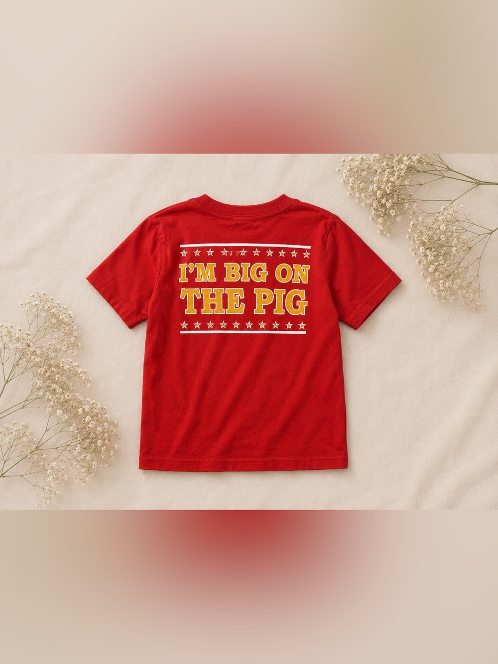 🐷Kids Piggly Wiggly tee I’m Big On The Pig